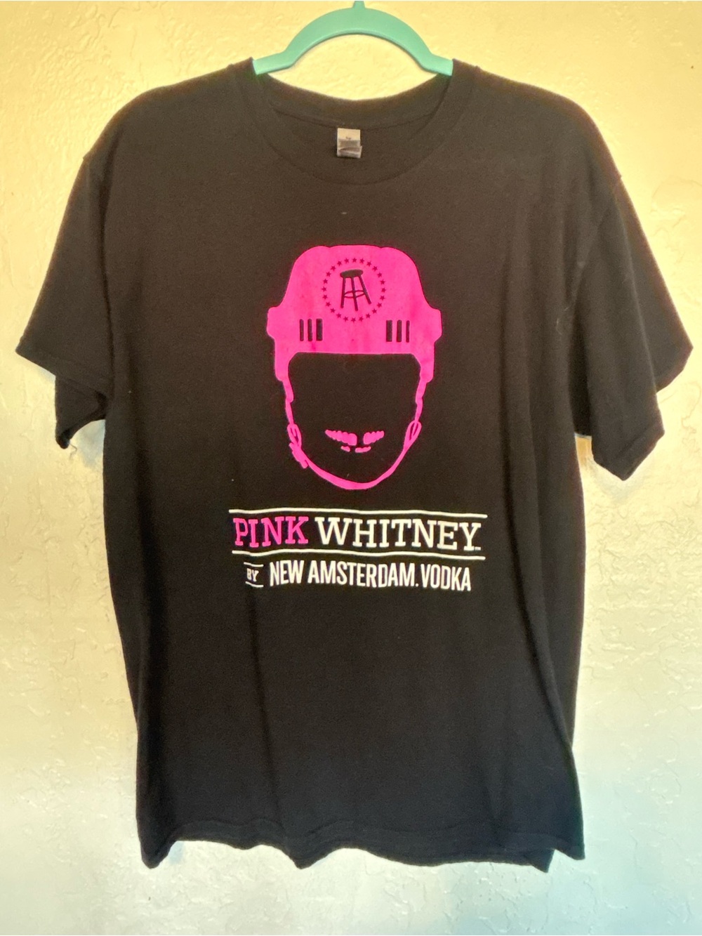 Pink Whitney Graphic Short Sleeve Tee - Black - Glidan - L